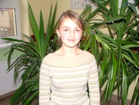 Joanna Grossek, bralińska gimnazjalistka, ma powody do radości. (fot. jack)